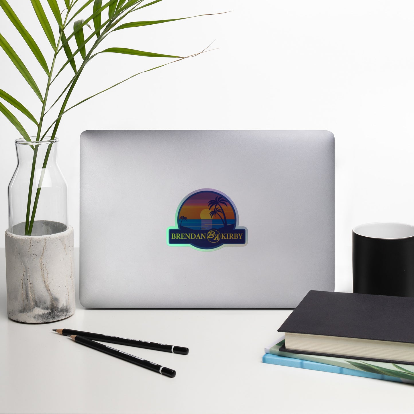 Brendan Kirby (Beach Sunset) Holographic stickers