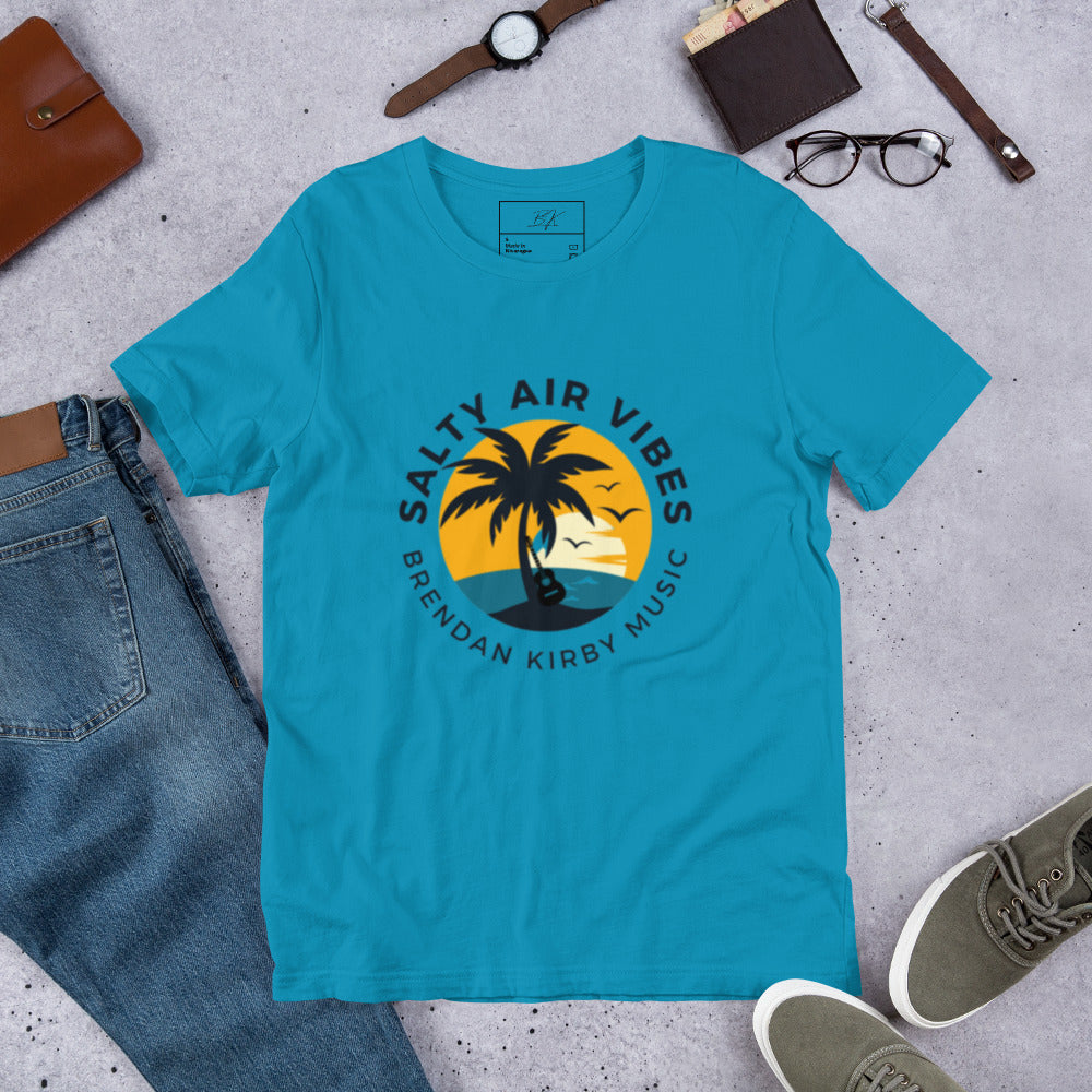 Brendan Kirby "Salty Air Vibes" T-Shirt (Large Logo)