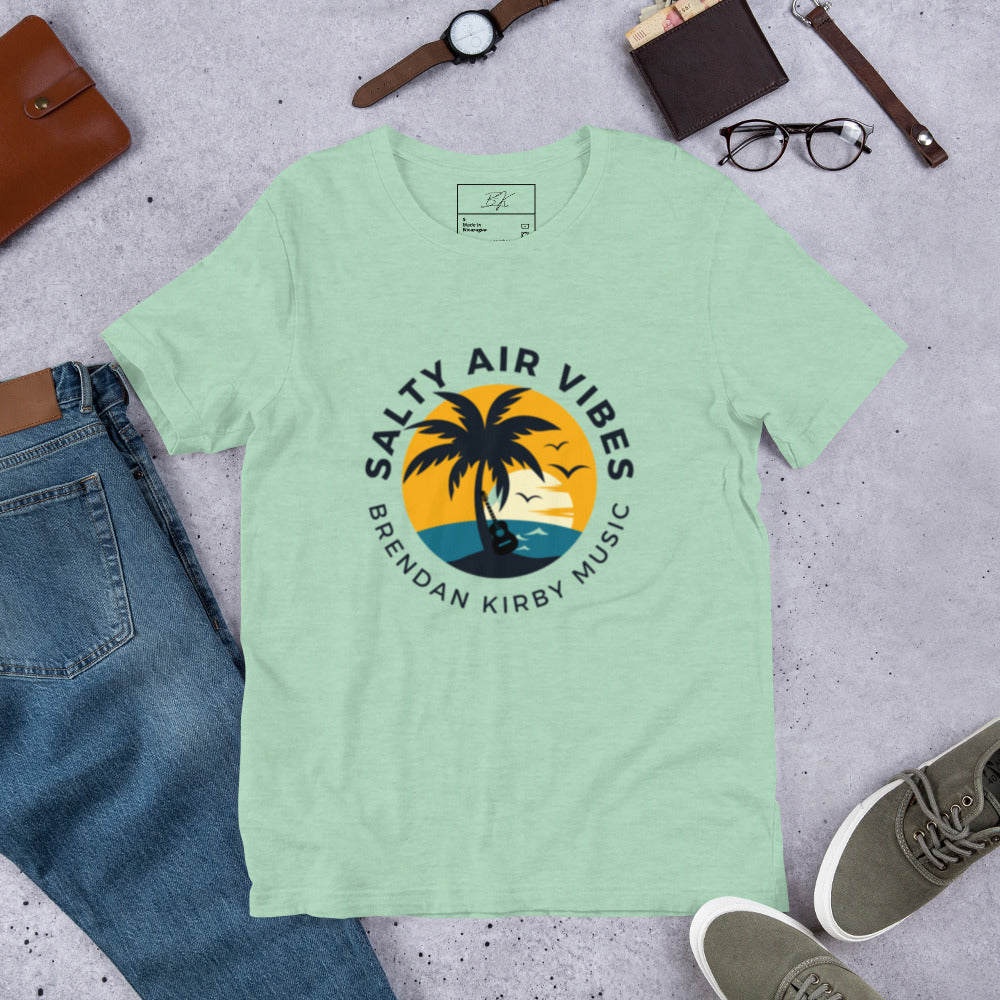 Brendan Kirby "Salty Air Vibes" T-Shirt (Large Logo)