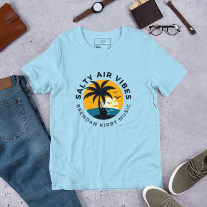 Brendan Kirby "Salty Air Vibes" T-Shirt (Large Logo)