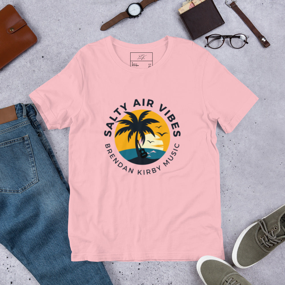 Brendan Kirby "Salty Air Vibes" T-Shirt (Large Logo)