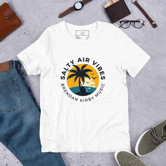 Brendan Kirby "Salty Air Vibes" T-Shirt (Large Logo)